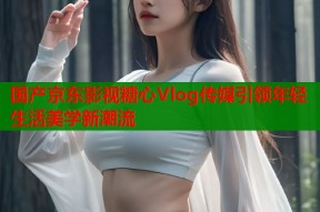 国产京东影视糖心Vlog传媒引领年轻生活美学新潮流