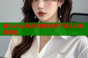 糖心vlog高清完整版免费下载入口推荐指南