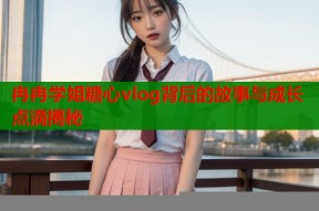 冉冉学姐糖心vlog背后的故事与成长点滴揭秘