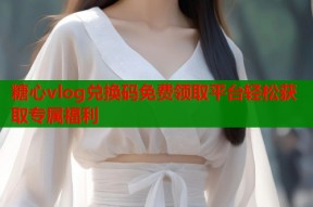 糖心vlog兑换码免费领取平台轻松获取专属福利