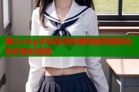 糖心vlog手机高清拍摄智能剪辑轻松创作精彩视频