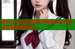 糖心vlog出品 粉色毛衣穿搭分享 打造春日温柔风格秘诀