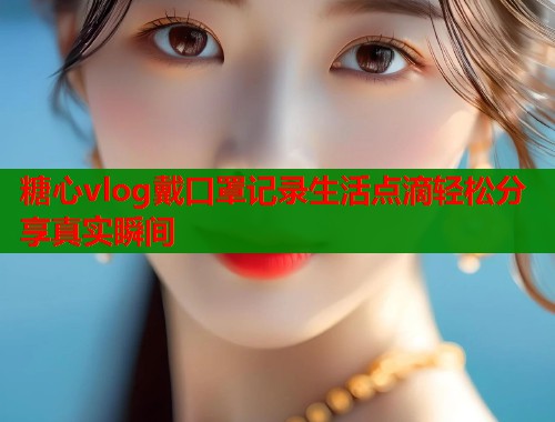 糖心vlog戴口罩记录生活点滴轻松分享真实瞬间  第1张