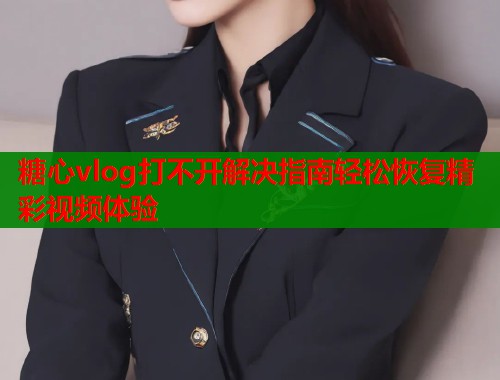 糖心vlog打不开解决指南轻松恢复精彩视频体验  第2张