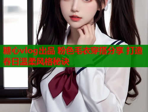 糖心vlog出品 粉色毛衣穿搭分享 打造春日温柔风格秘诀  第1张