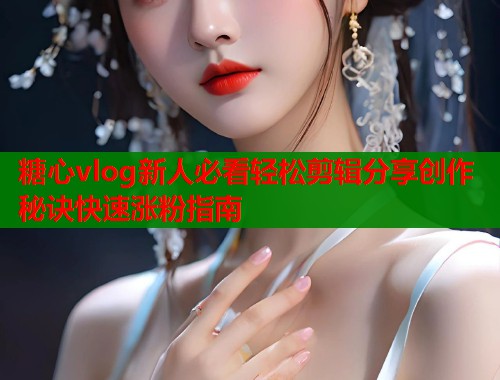 糖心vlog新人必看轻松剪辑分享创作秘诀快速涨粉指南  第1张