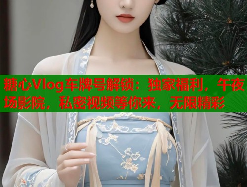 糖心Vlog车牌号解锁：独家福利，午夜场影院，私密视频等你来，无限精彩  第1张
