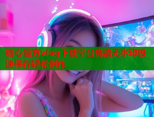糖心官方vlog下载平台高清无水印极速保存轻松创作  第1张