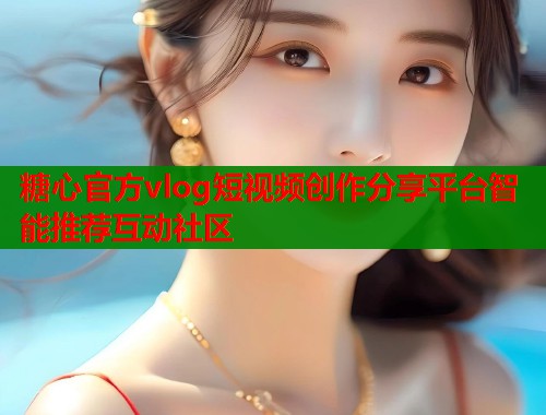 糖心官方vlog短视频创作分享平台智能推荐互动社区  第1张