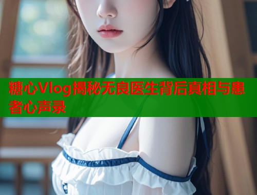 糖心Vlog揭秘无良医生背后真相与患者心声录  第2张