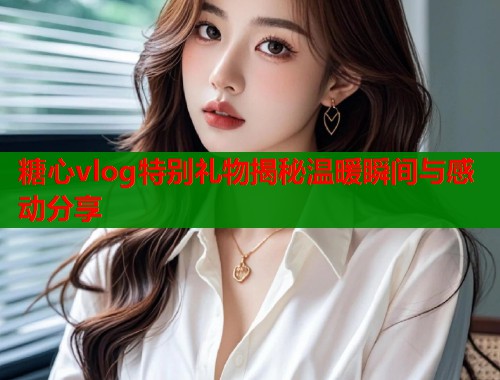 糖心vlog特别礼物揭秘温暖瞬间与感动分享  第1张