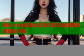 糖心vlog高清全记录日常生活甜美瞬间精彩分享