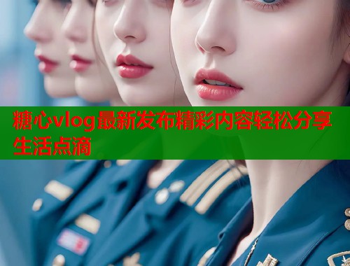 糖心vlog最新发布精彩内容轻松分享生活点滴  第1张